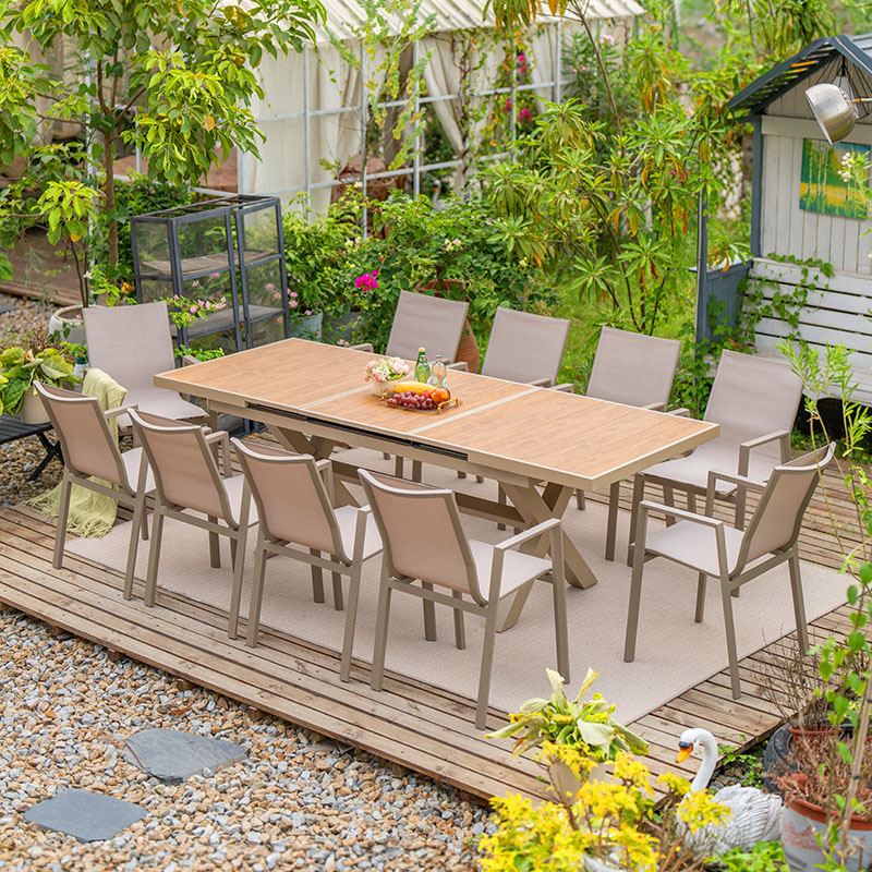 Outdoor Furniture Dining Set - Conjunto de Mesa de Jardim Moderna