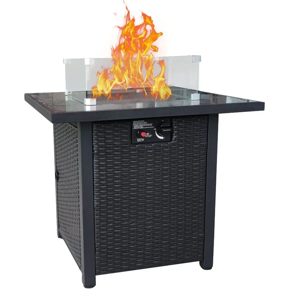 Outdoor Furniture Fire Table - Conjunto de Móveis de Pátio em