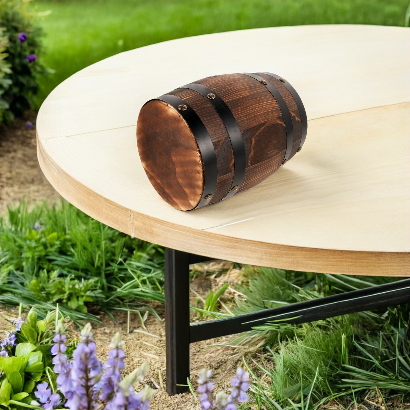 Outdoor Furniture Vintage - Banco de Madeira para Exterior em