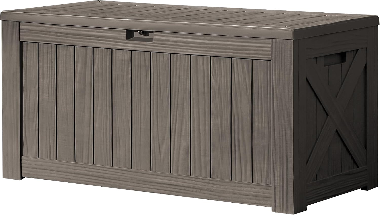 Outdoor Furniture Bench - Armário de Armazenamento Externo Grande de