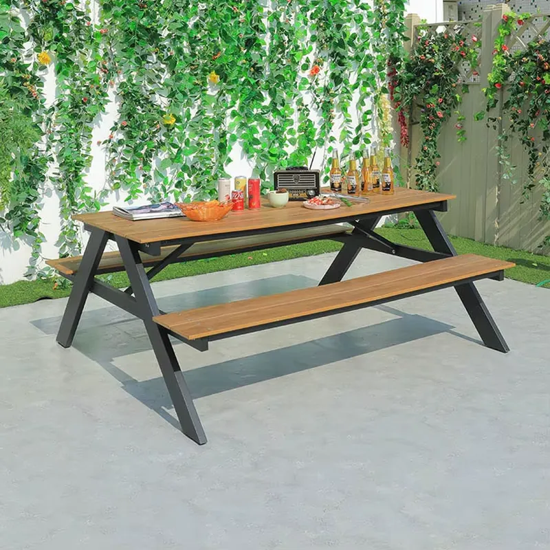 Outdoor Furniture Warehouse - Conjunto Moderno de Móveis de Alumínio