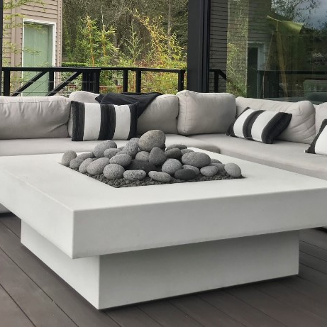 Outdoor Furniture Fire Table - Conjunto de Sofá para Exterior com