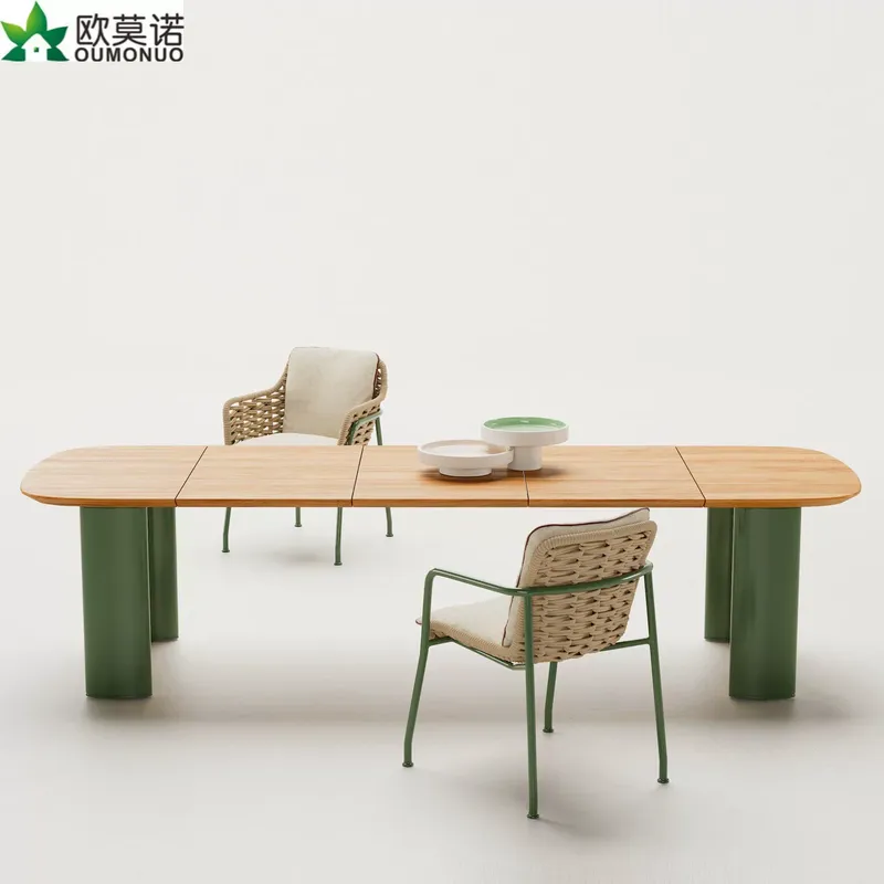 Outdoor Furniture Dining Set - Conjunto de Mesa e Cadeiras de