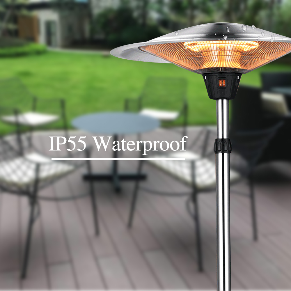 Patio Heater Standing - Aquecedor Elétrico de Jardim Suspenso para
