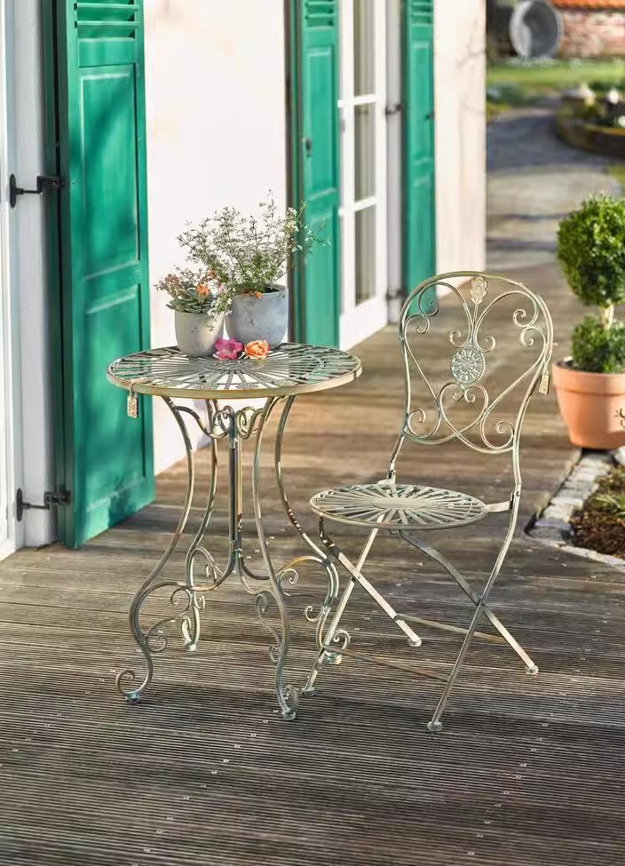 Cadeiras de mesa redondas de a - Outdoor Furniture Vintage avaliação e preço