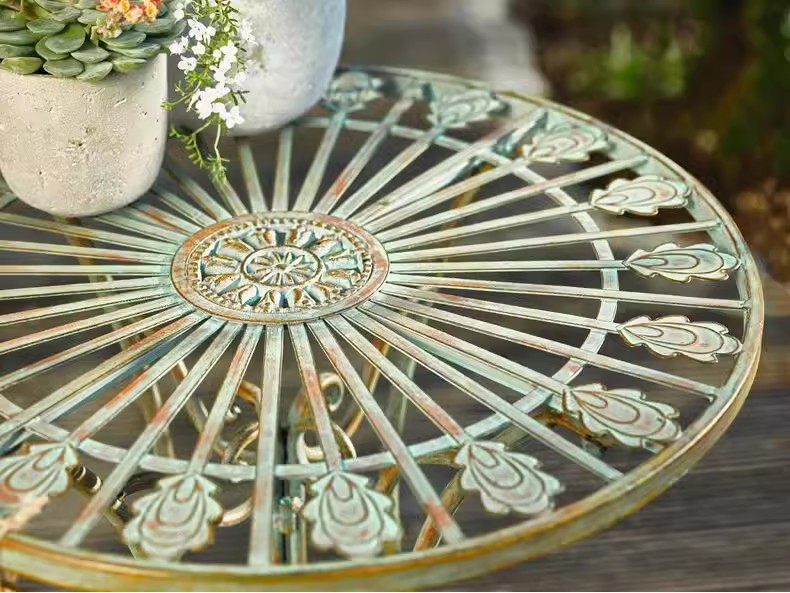 Cadeiras de mesa redondas de a - Outdoor Furniture Vintage avaliação e preço