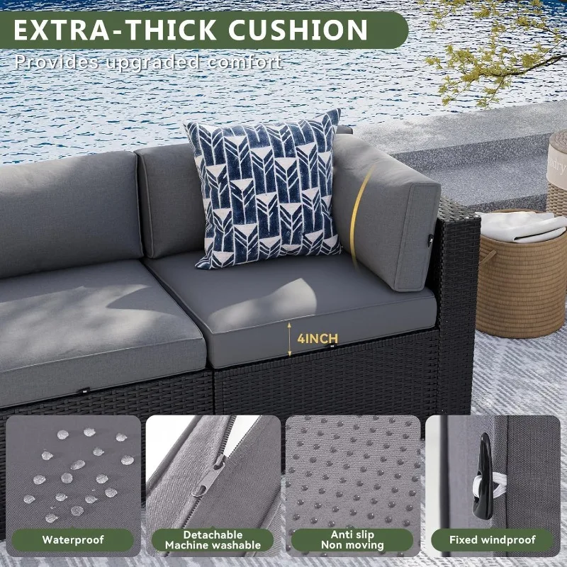 Conjunto de Móveis para Pátio  - Outdoor Furniture Fire Table avaliação e preço
