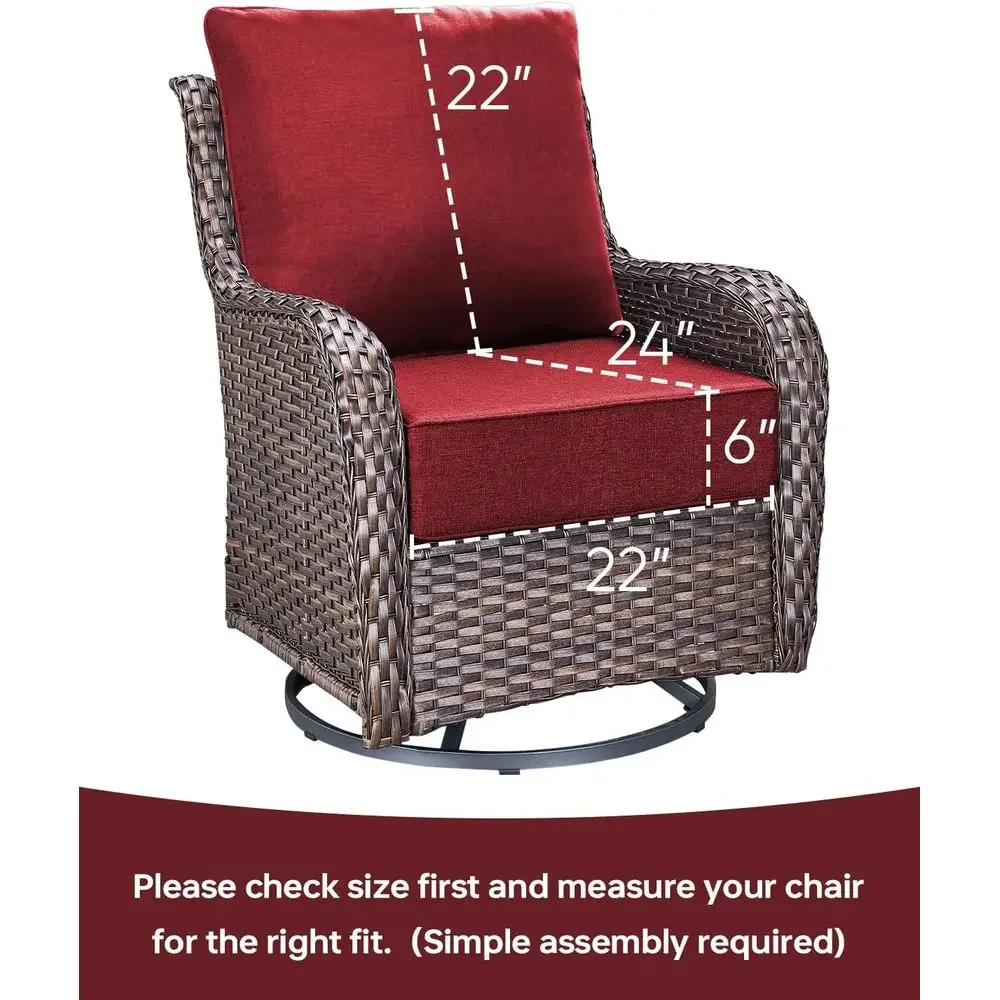 Almofadas Externas de 6 Polega - Outdoor Furniture Dining Set avaliação e preço