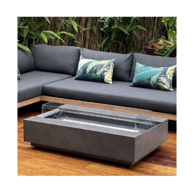 Conjunto de Móveis Externos Mo - Outdoor Furniture Fire Table avaliação e preço