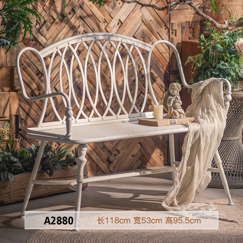 Mesa redonda pequena e cadeira - Outdoor Furniture Vintage avaliação e preço