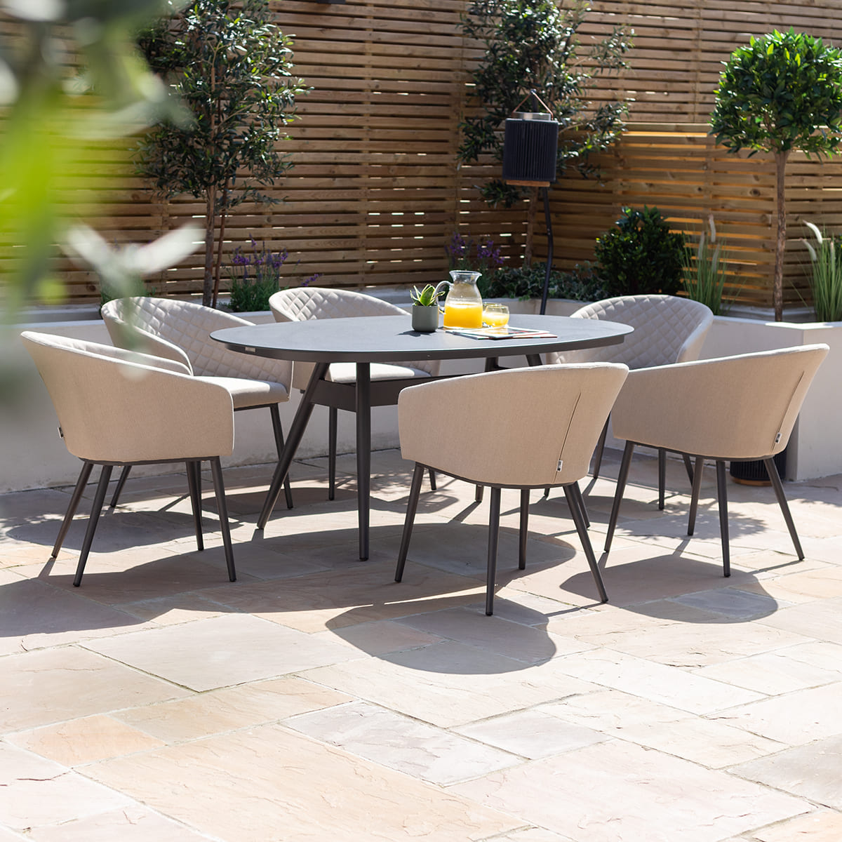 Conjunto de jantar moderno e s - Outdoor Furniture Dining Set avaliação e preço