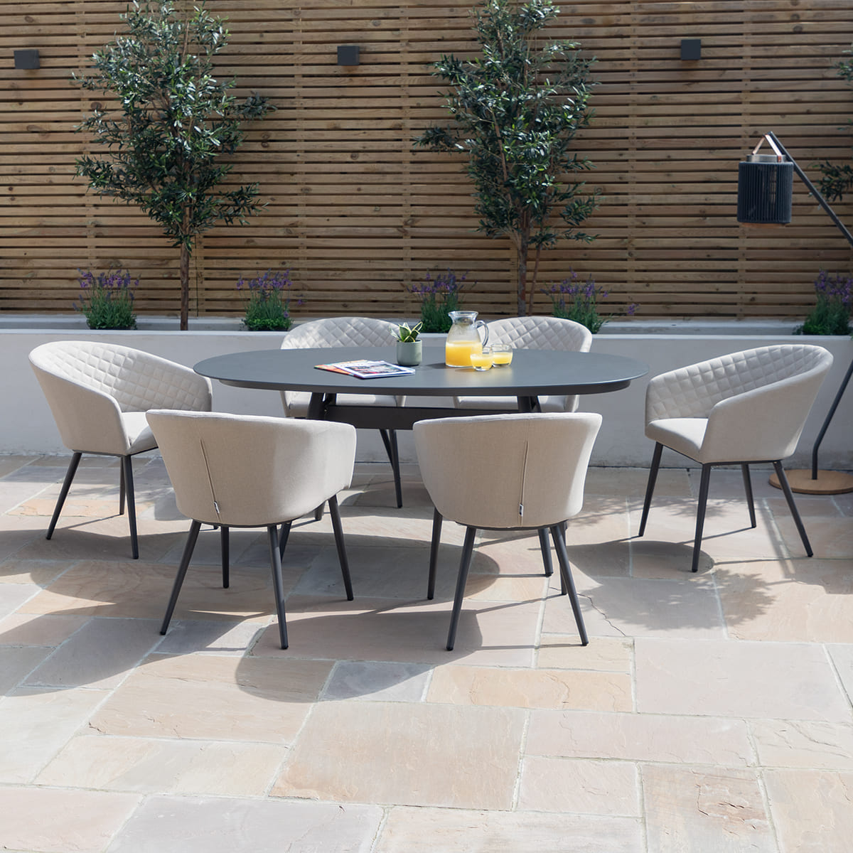 Conjunto de jantar moderno e s - Outdoor Furniture Dining Set avaliação e preço