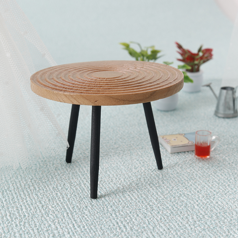 1:12 casa de bonecas em miniat - Outdoor Furniture Wood avaliação e preço