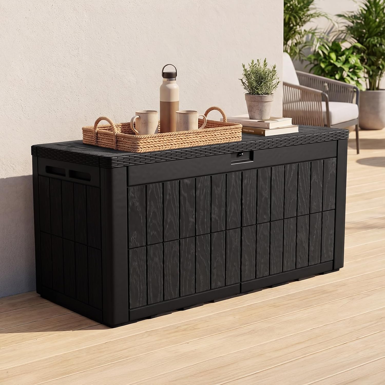 Caixa de Armazenamento Externa - Outdoor Furniture Bench avaliação e preço
