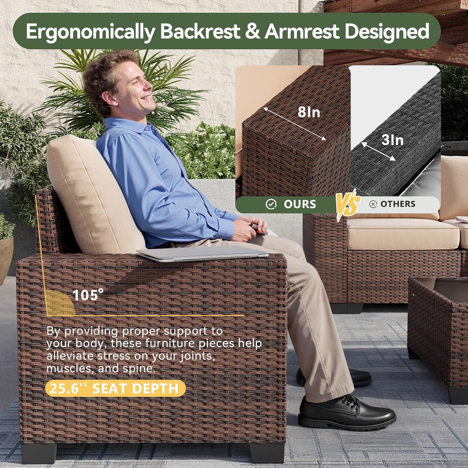 Conjunto de Móveis para Pátio  - Outdoor Furniture Fire Table avaliação e preço
