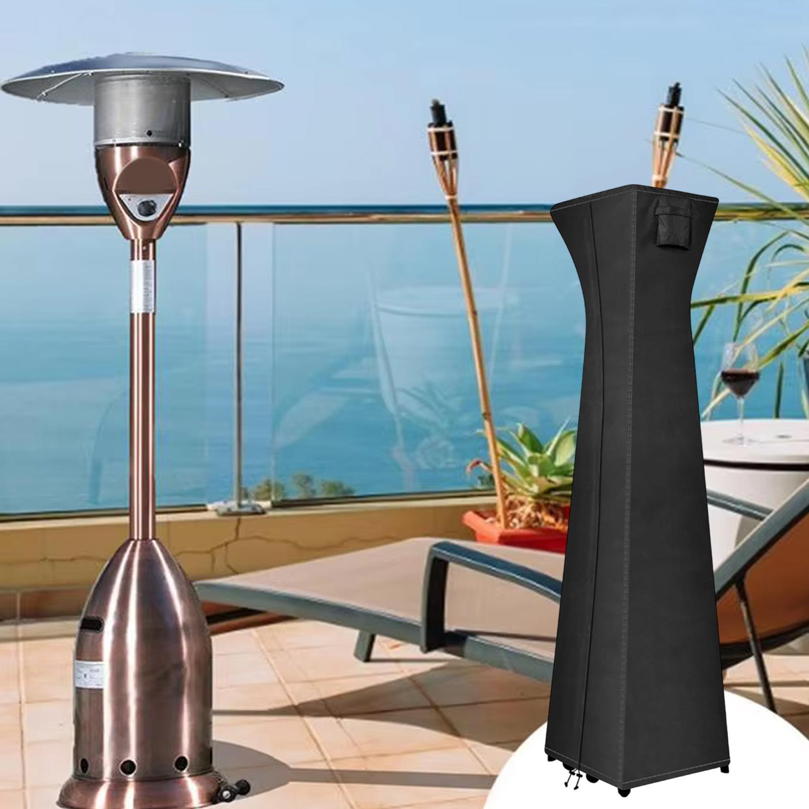 Pirâmide pátio aquecedor capa  - Patio Heater Standing avaliação e preço