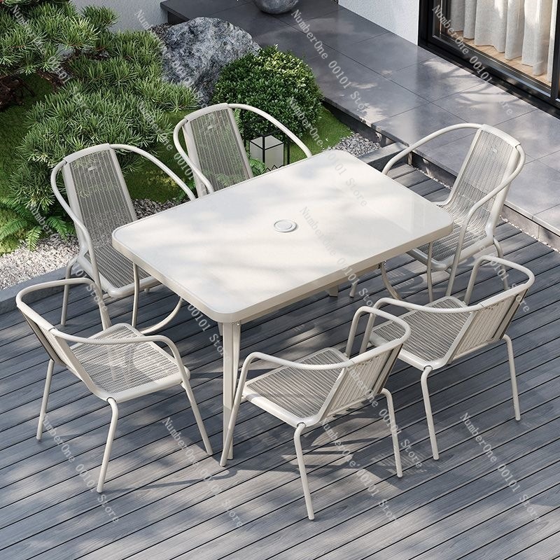 Conjunto de Mesa Dobrável para - Outdoor Furniture Dining Set avaliação e preço