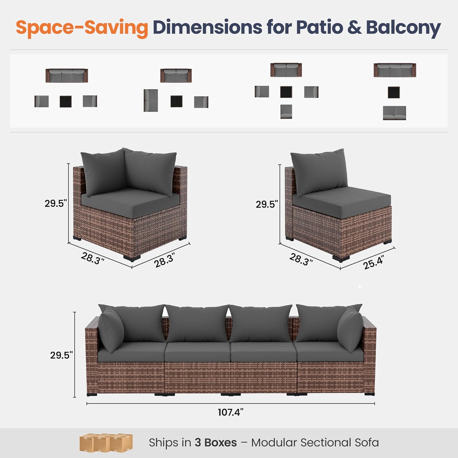 Conjunto de Sofá Seccional par - Outdoor Furniture Fire Table avaliação e preço
