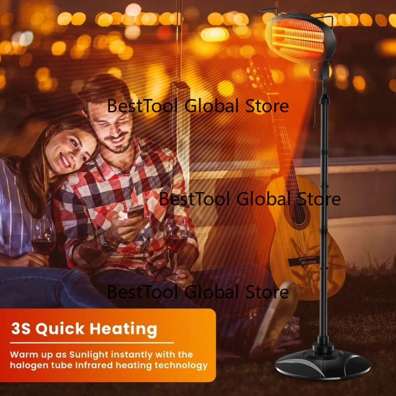 Aquecedor Elétrico de Pátio à  - Patio Heater Standing avaliação e preço