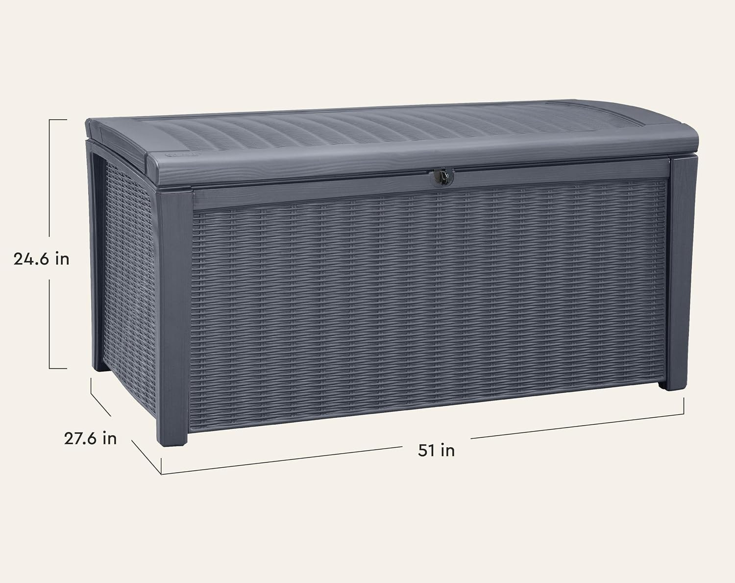 Caixa de Armazenamento Externa - Outdoor Furniture Bench avaliação e preço
