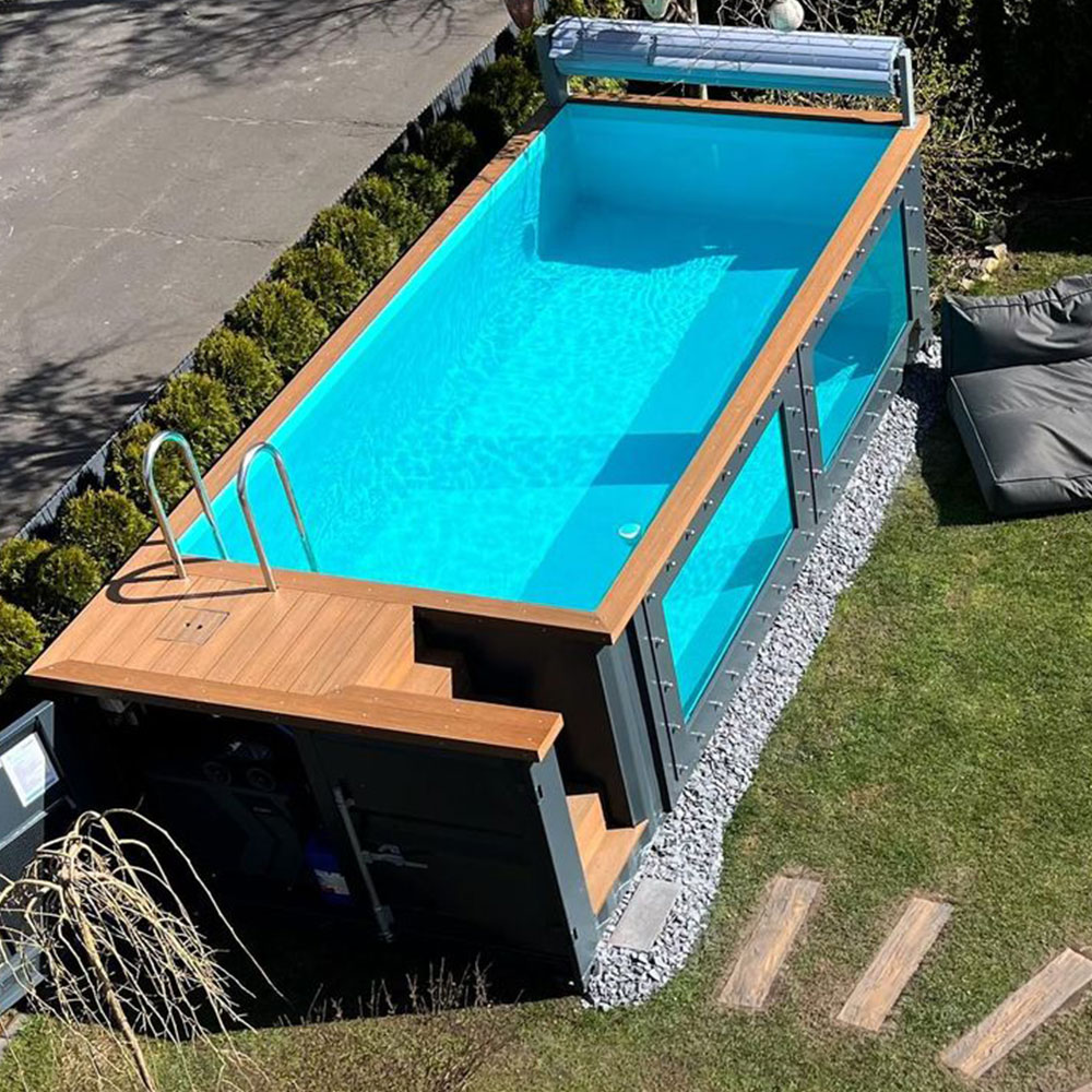 Piscina Pré-fabricada de Fibra - Outdoor Furniture Factory avaliação e preço