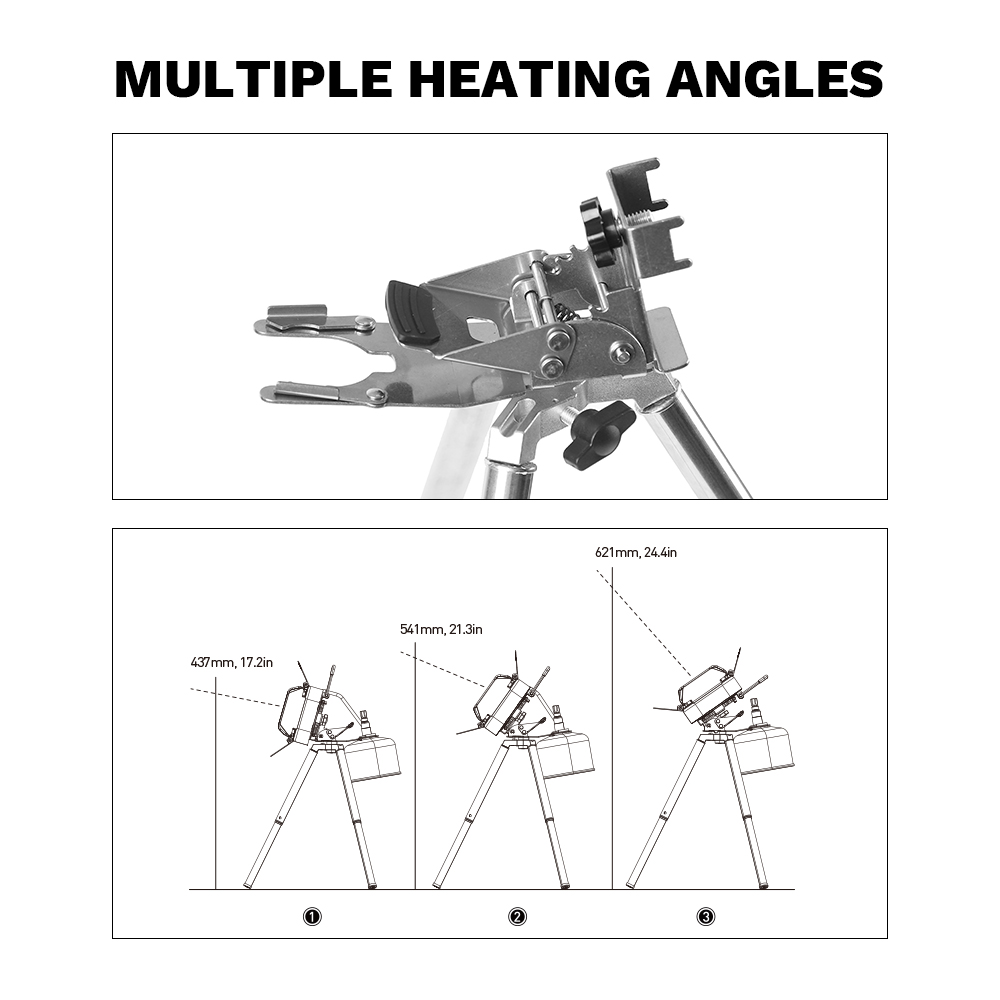 Suporte para fogão a gás de gi - Patio Heater Standing avaliação e preço