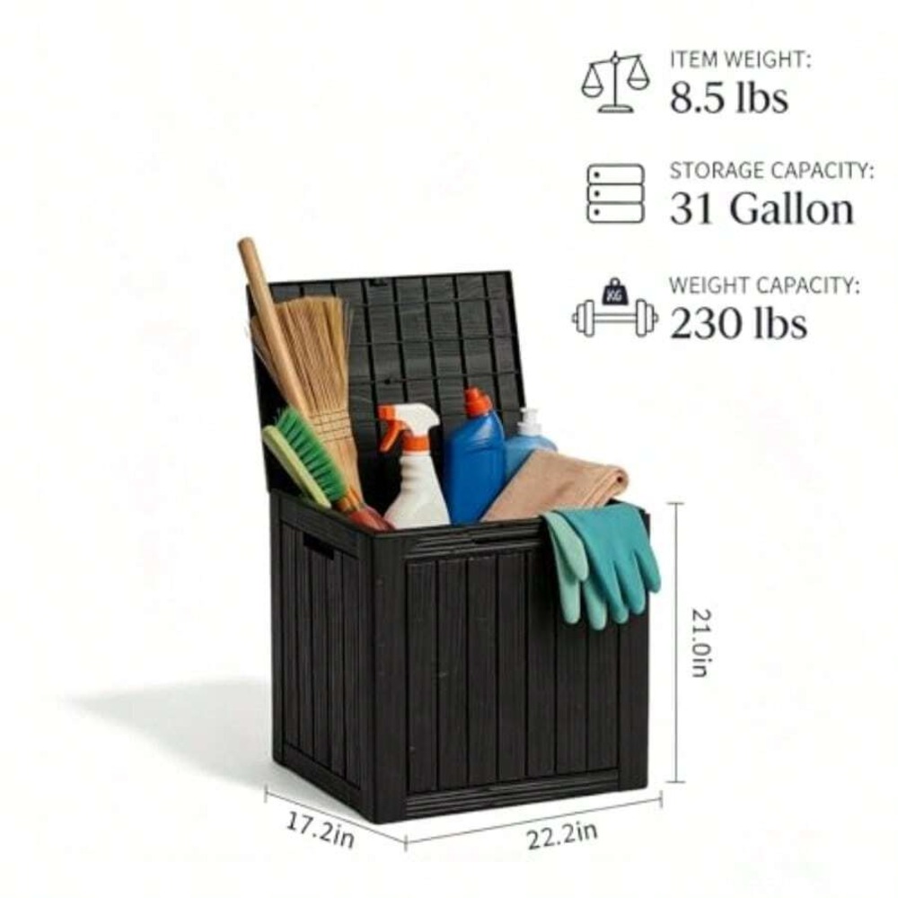 Caixa de Armazenamento Externa - Outdoor Furniture Bench avaliação e preço