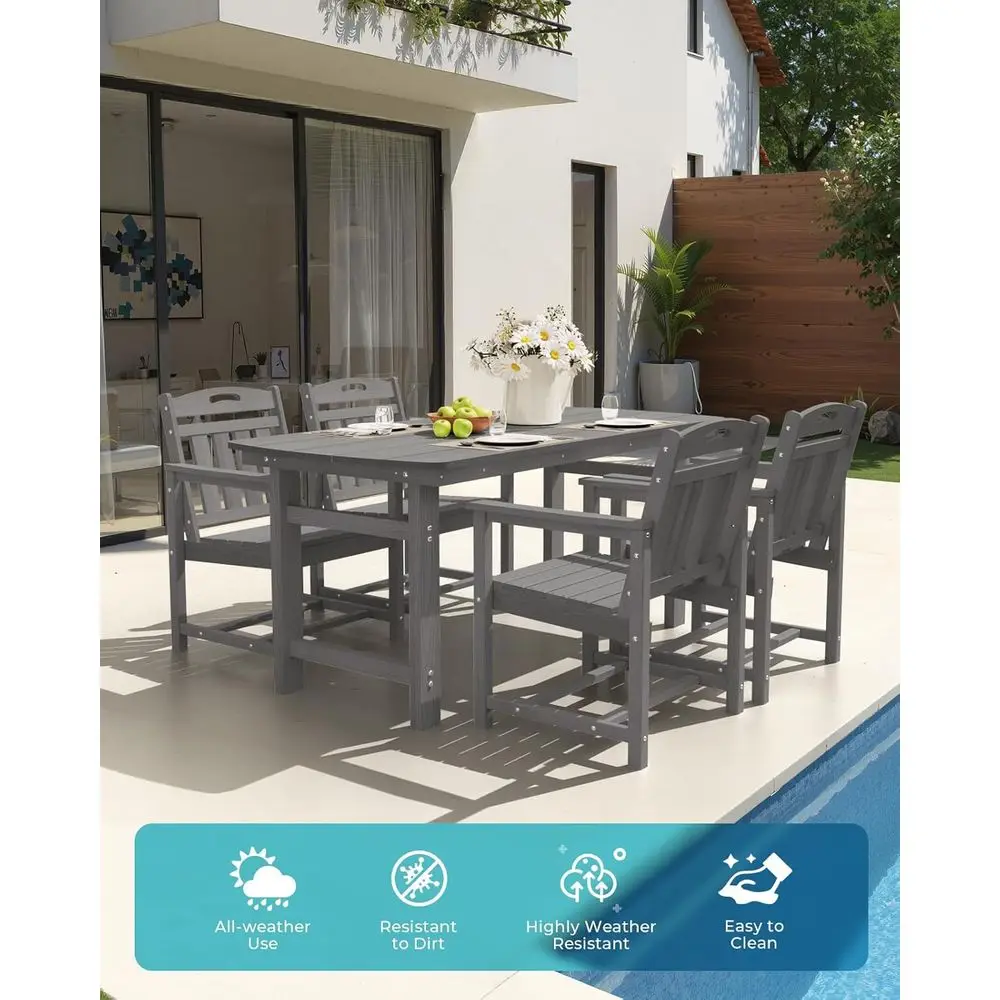Conjunto de 2 Cadeiras de Jant - Outdoor Furniture Dining Set avaliação e preço