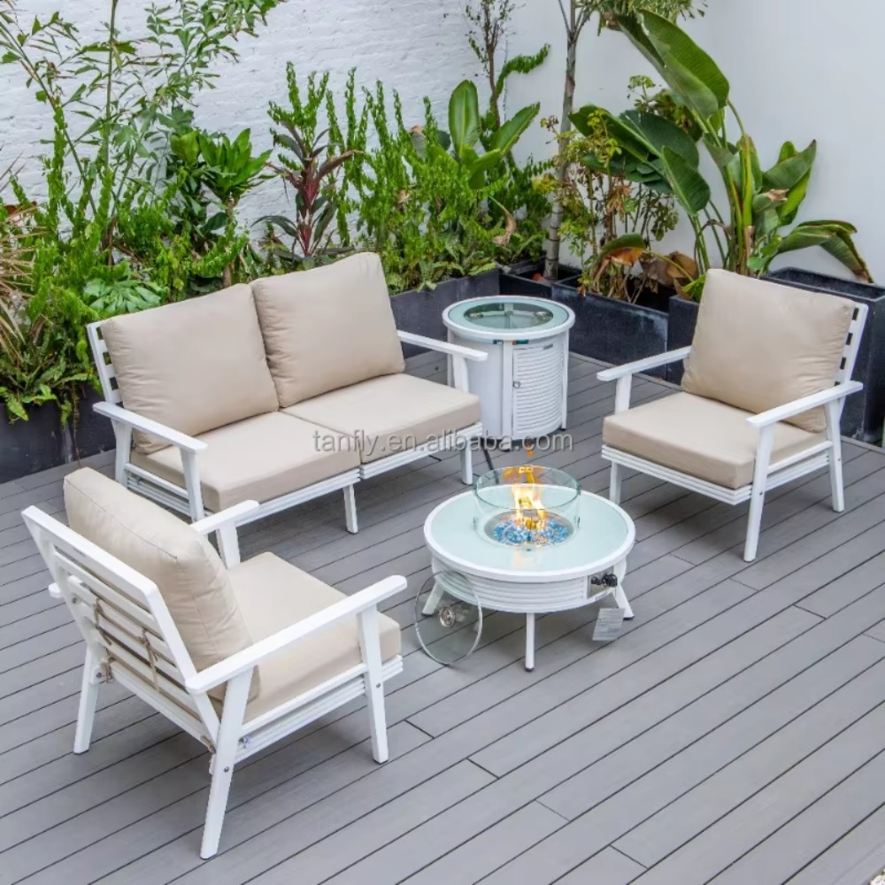 Conjunto de Móveis para Exteri - Outdoor Furniture Fire Table avaliação e preço