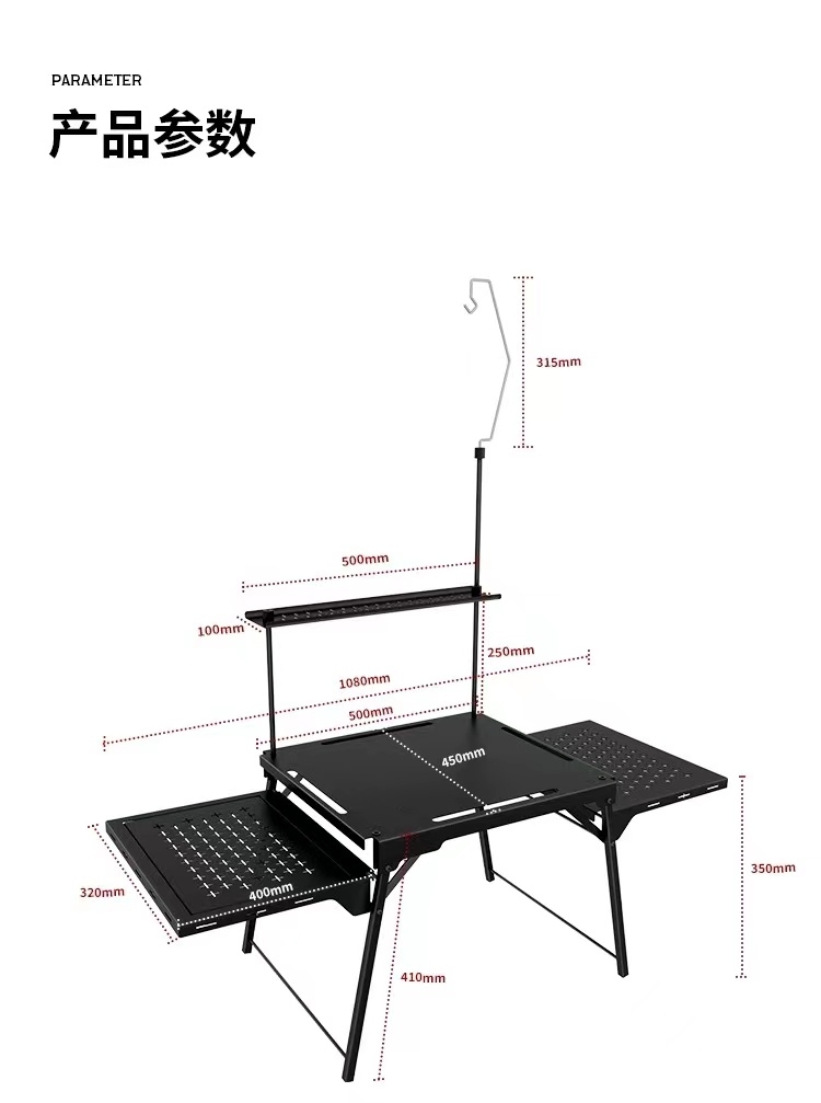 Mesa de Cozinha Portátil de Al - Outdoor Furniture Warehouse avaliação e preço
