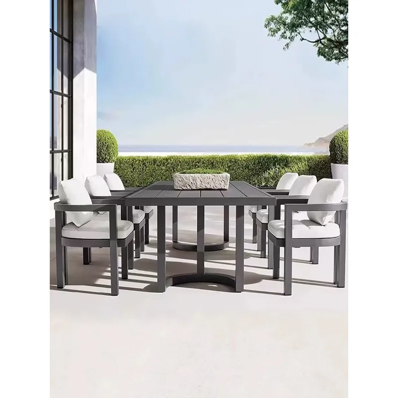 Conjunto de Jantar Nórdico em  - Outdoor Furniture Dining Set avaliação e preço