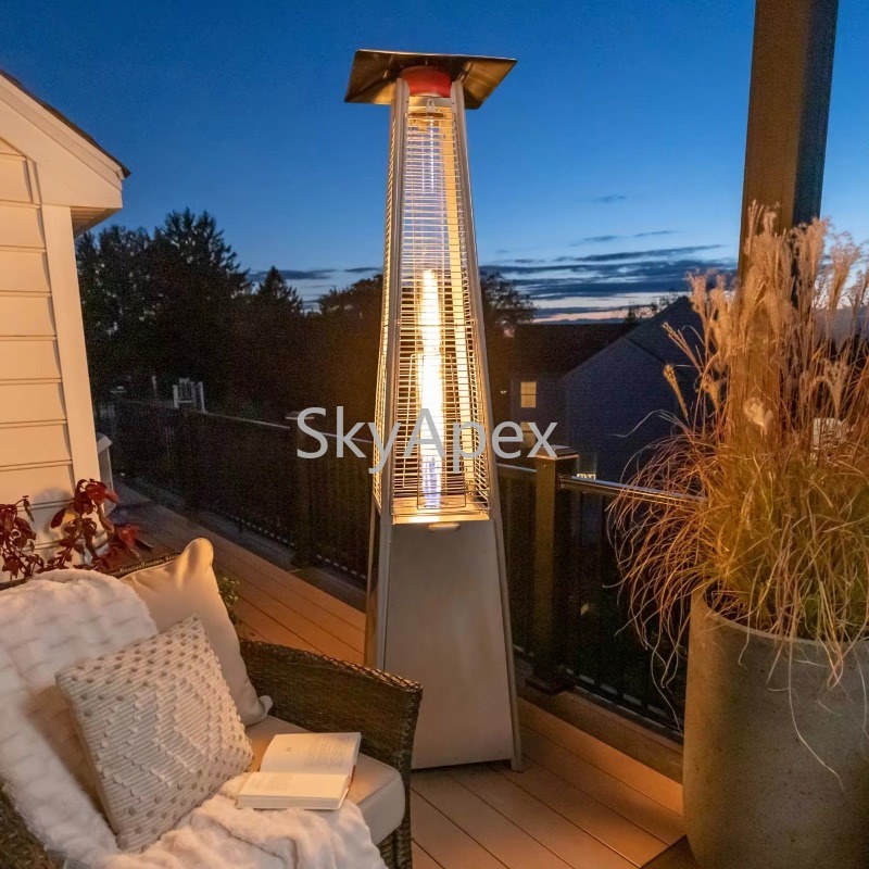 Aquecedor de pátio de pirâmide - Patio Heater Standing avaliação e preço