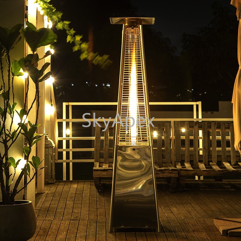 Aquecedor de pátio de pirâmide - Patio Heater Standing avaliação e preço