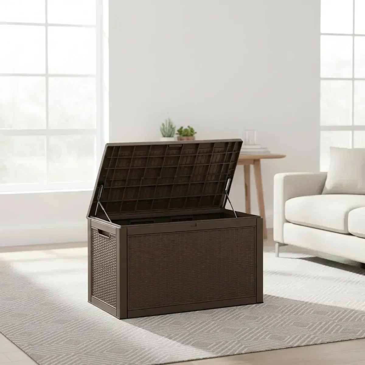 Grande Banco de Armazenamento  - Outdoor Furniture Bench avaliação e preço