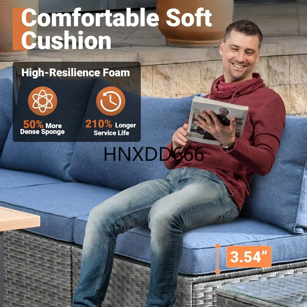 Conjunto de Móveis para Pátio  - Outdoor Furniture Fire Table avaliação e preço